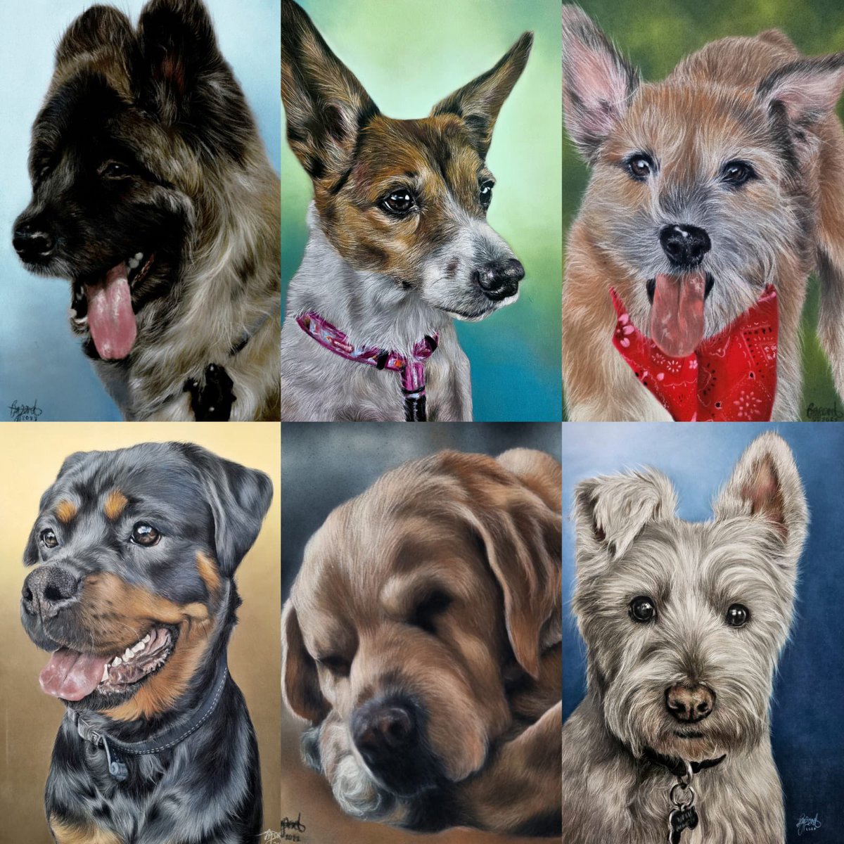 I have a little ‘surprise’ window of availability. For a very limited time I can offer my miniature A5 pastel portraits for just £50 . Room for only a few  , first come and all that   Would you like a unique Easter gift ? Send me a DM or comment here . Please spread the word x
