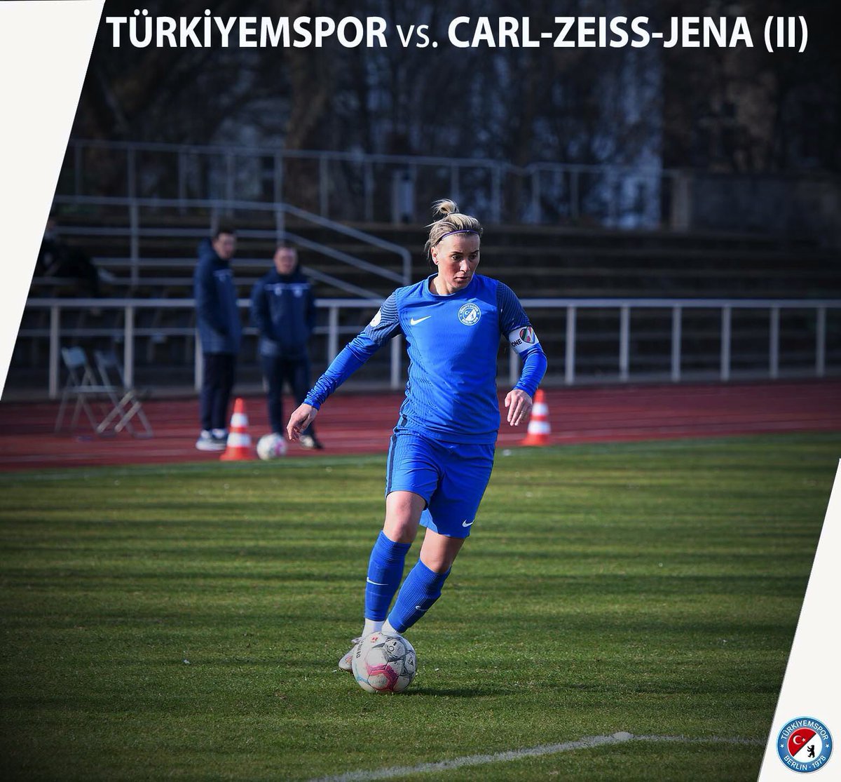 Türkiyemspor 🆚 FC Carl-Zeiss-Jena (II) 1-2 ⚽️ 43‘ Angelina Lübcke 🏆 Regionalliga matchday 14 (female) #nextgame 👉🏼 Berolina Mitte vs. Türkiyemspor 🏆 Regionalliga matchday 15 (female) 🏟 Friedrich-Ludwig-Jahnsportpark, Cantianstraße 24, 10437 Berlin 🗓 24.03.2024 🕑 14:00