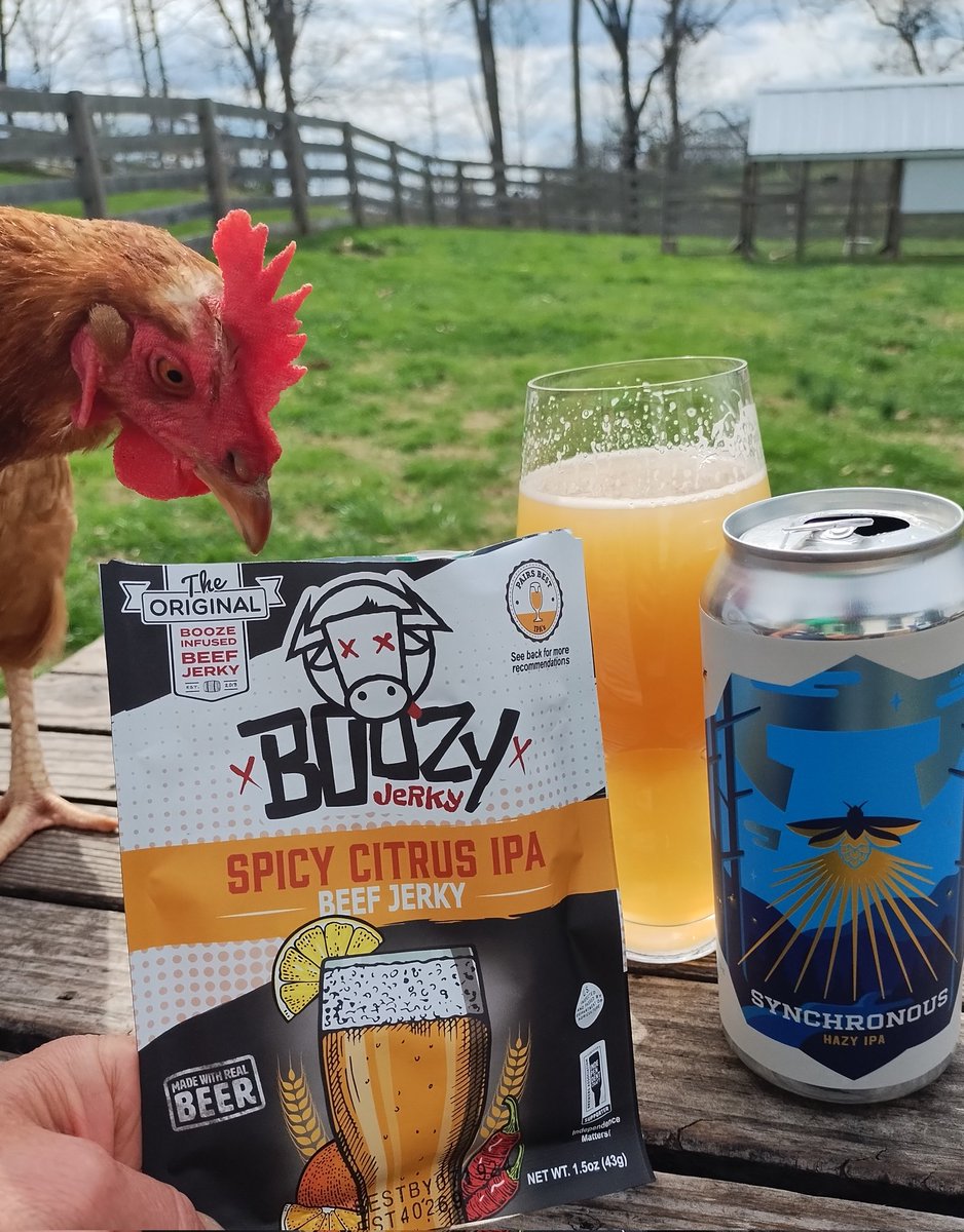 SueNelsonReilly's tweet photo. Trying out some @BoozyJerky with a new @abridgedbeer both things purchased at @TotalWine #knoxville because I like getting photos for social media. One of my many jobs. ๐คฃ๐ป๐
Making the most of my day, hope y'all are. Cheers. #SFM #OneLuckyGirl #knoxbeerforlife https://t.co/rD1jTuLFU2