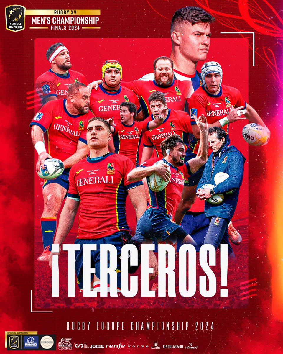 𝐁𝐑𝐎𝐍𝐂𝐄 europeo 🥉🇪🇺 

¡Vamos #LosLeones! 

#LoQueNosUne