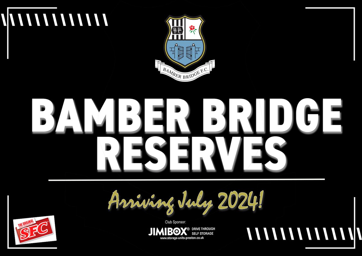 📣There's a new addition to the Brig Family! The club have announced that the Bamber Bridge Reserves team will re-established from the 24/25 Season. Read more on the website clubs.footballwebpages.co.uk/BamberBridge/F… #UpTheBrig
