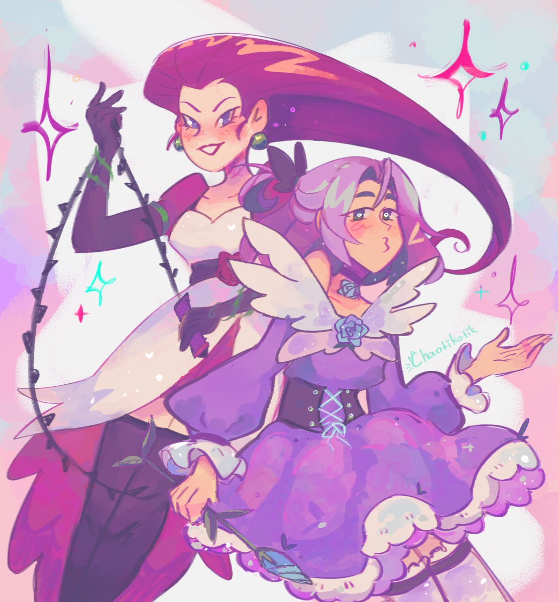 Magical girls Jessie and James ✨

#TeamRocket