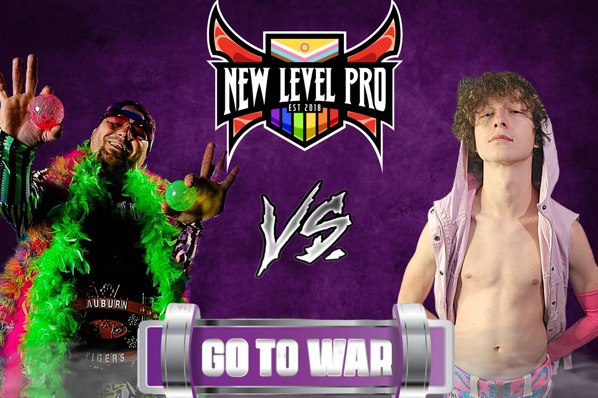New Level Pro fan favorite “Human Party Machine” JMO will take on the Rogues Gallery’s Eli Riley when we return to the Boaz Parks and Recreation Department on Sunday, March 24!

🚪3:30 p.m. | 🔔 4 p.m. to ensure everybody makes it home in time for supper!