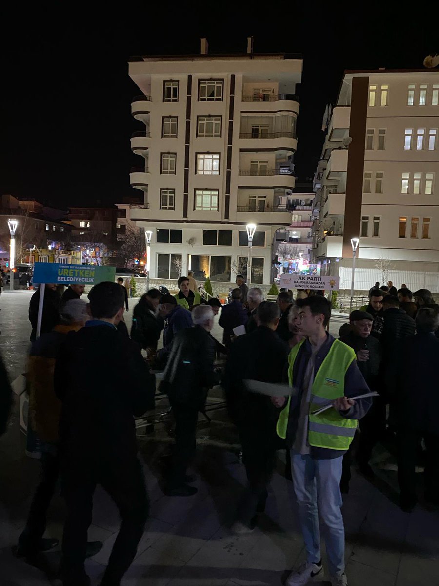 Kahramankazan’da Ramazan Bereketi Farklı Yaşanır 🌙

Teravih namazı sonrası Camilerde komşularımıza şerbet ve helva dağıtımı dağıtımı gerçekleştirdik. 🥰

<a href="/efedemirhann/">Ülkü Efe Demirhan</a> 
<a href="/AhmetCeylan0606/">Ahmet Ceylan</a> 
<a href="/serhatoguz06/">Serhat Oğuz</a> 
<a href="/NesetPeker/">Neset Peker</a>