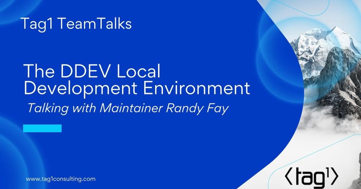 Streamlining Local Development: Randy Fay and Michael Meyers Discuss DDEV's Key Features bit.ly/4clgQCY @michaelemeyers @tag1consulting @randyfay #DDEV