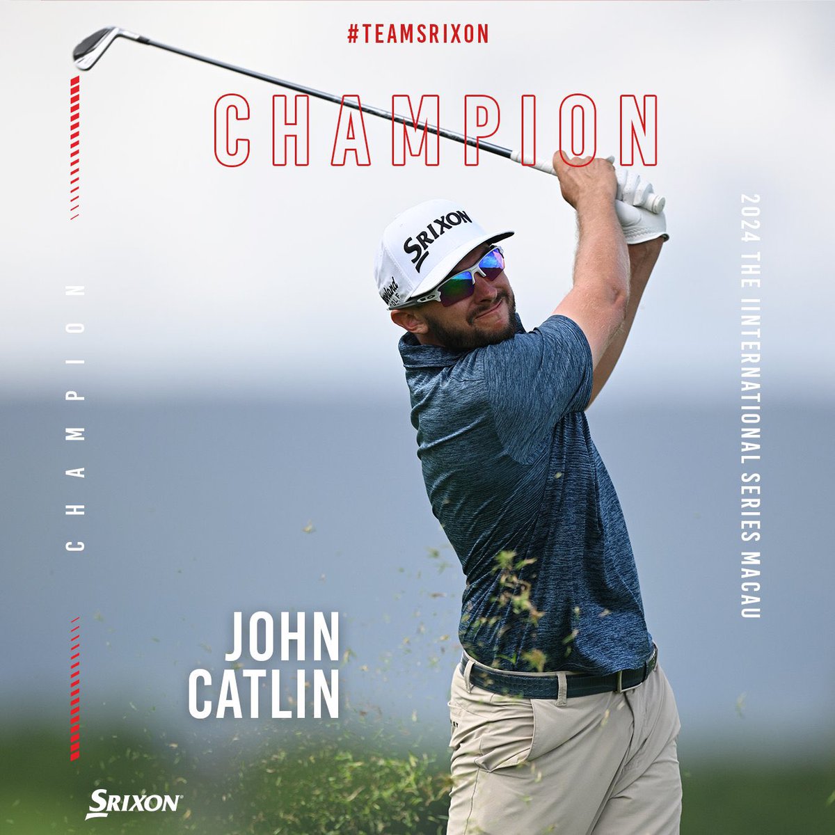 Congratulations @JohnCatlin59 on his 5th career victory at The International Series Macau 🏆 Catlin also scored the first 59 in Asian Tour history during round 3 🙌#TeamSrixon