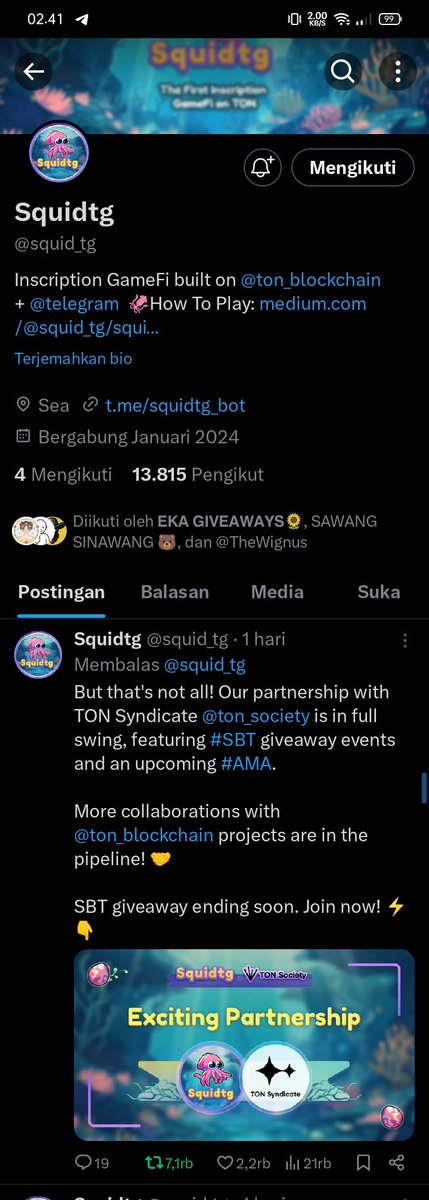 Siimonn01's tweet photo. @Bang_Garr @squid_tg Ya SyahruRamadhan.. Sudah bang https://t.co/y4vneSo1hR
