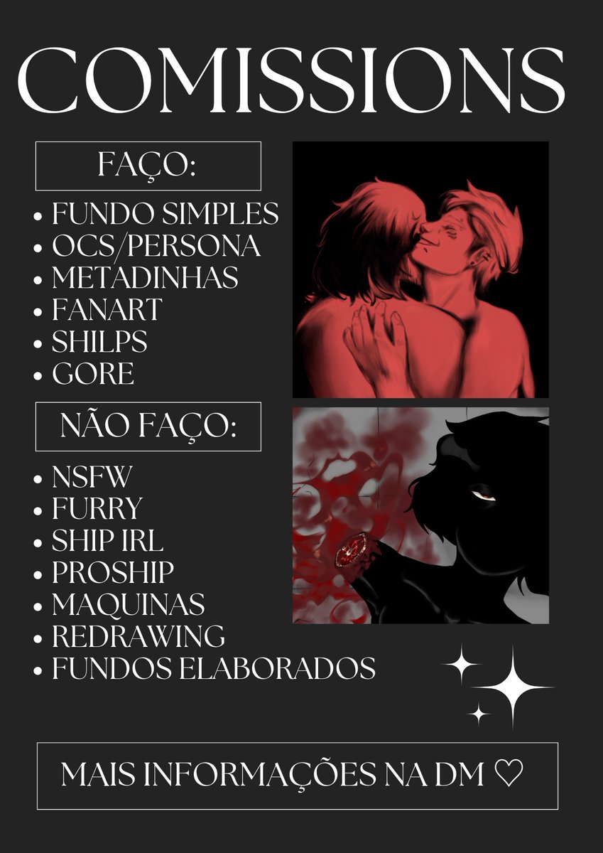 jinmaocore's tweet photo. — COMMISSIONS ABERTAS !!

segue as informações, caso alguém tenha alguma dúvida pode me chamar na dm :3

🩷+🔁 https://t.co/6HgOXFom0Y