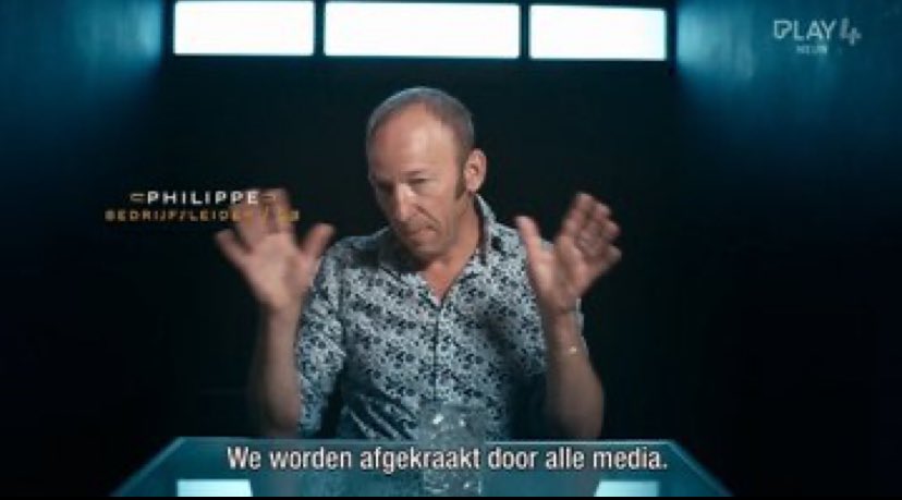 Lancelot vorig jaar na aflevering 1 #DeMol