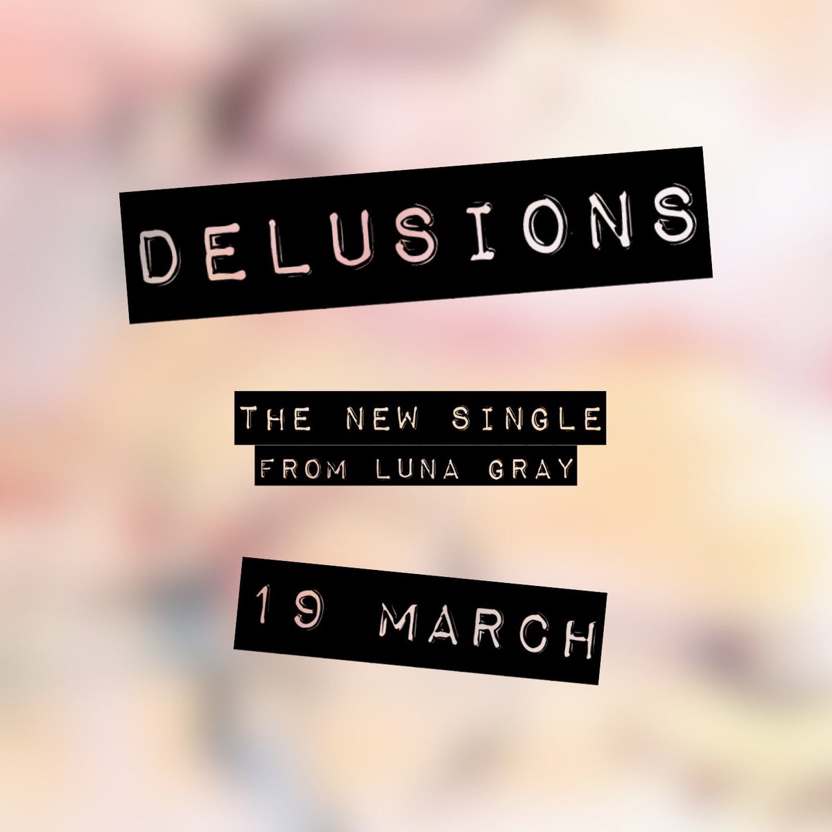 Delusions.

The new single from Luna Gray.

Out 19 March on all streaming platforms & Bandcamp.

Pre-save the song in the bio.

🌙

#LunaGray #LiveMusic #Exeter #SouthWest #BBCIntroducing #DevonMusic #Single #NewMusic