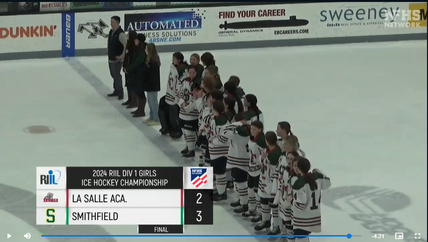 FINAL, RIIL Girls Hockey State Championship, presented by <a href="/Ortho_RI/">Ortho Rhode Island</a>: Smithfield/Coventry/Moses Brown Co-op 3, La Salle Academy 2, OT