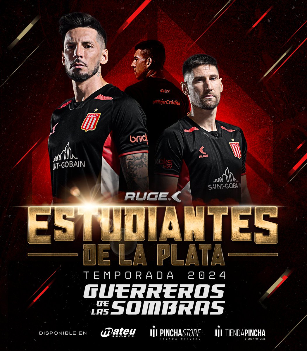 EdelpOficial's tweet photo. ⚔️ 𝗚𝘂𝗲𝗿𝗿𝗲𝗿𝗼𝘀 𝗱𝗲 𝗹𝗮𝘀 𝗦𝗼𝗺𝗯𝗿𝗮𝘀 👥

Nueva camiseta alternativa @ruge_arg https://t.co/nNNrPCkn6L