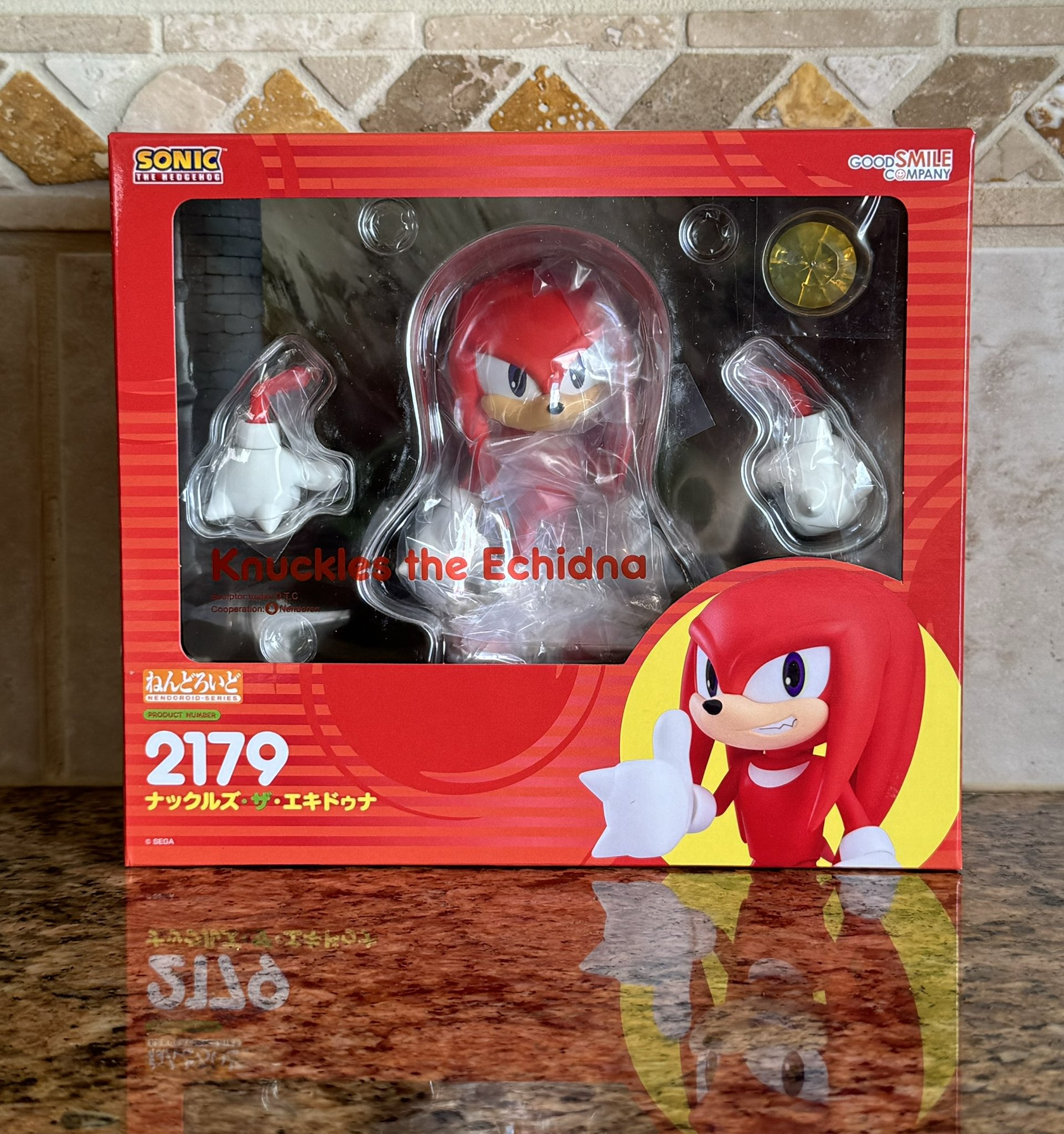 ねんどろいど 2179 Knuckles the Echidna Sonic The Hedgehog Nendoroid No.2179 Knuckles