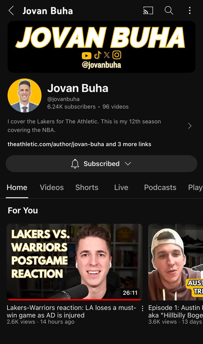 Le11And0's tweet photo. @jovanbuha What are the chances of LeBron staying in LA IF the lakers don’t hit on a superstar in the offszn with they picks they’ve stocked up https://t.co/Bkbwad9CXk