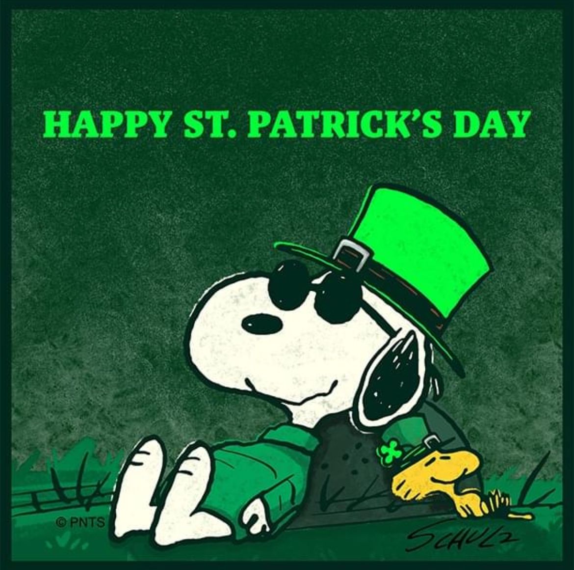 Happy St. Patrick's Day! #Peanuts