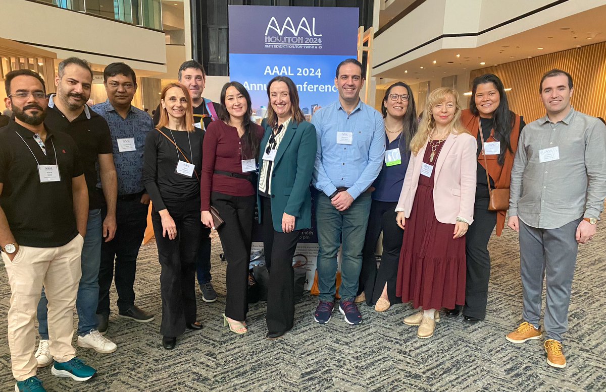 <a href="/okstate/">Oklahoma State Univ.</a> representing <a href="/AAALinks/">Applied Linguistics</a> - American Association for Applied Linguistics Conference in Houston! #OSUResearchMatters #GoPokes 💜🧡💜🧡 #AAAL2024