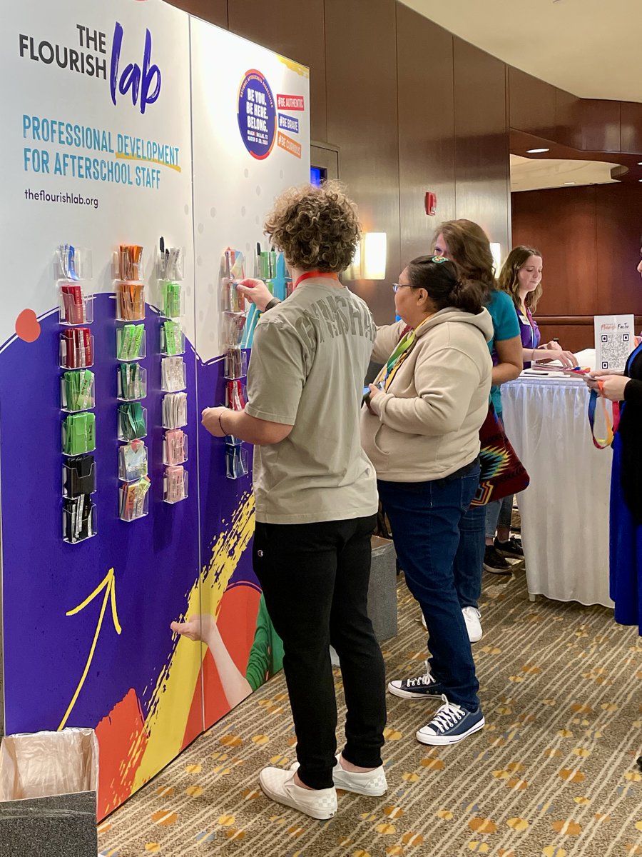 Special thanks to our sponsor Flourish Lab for the #NAA24 ribbon wall! Decorate your convention badge with a ribbon (or two!) that speak to you!