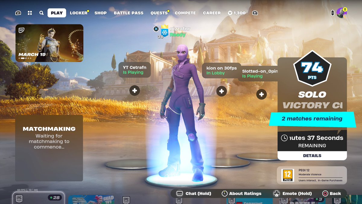 GizzaFN's tweet image. qual early w