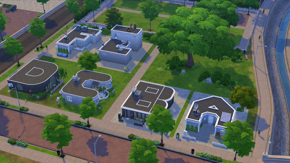 SraSimmer's tweet photo. Así se ve el barrio del Reto del Alfabeto.
Llevo 6 casas con su unidad doméstica y todas muy diferentes entre si 😬
#Thesims4 https://t.co/wbaNYb1oUB