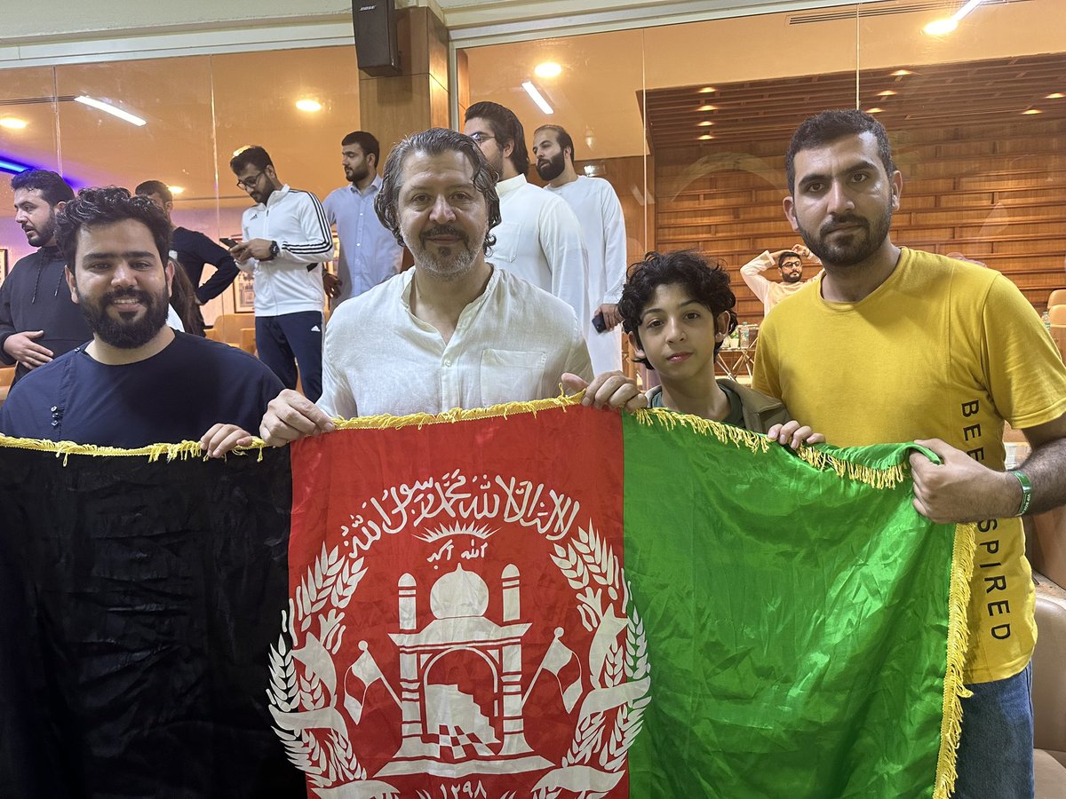HekmatKarzai's tweet photo. Exciting game and a great win by the National Cricket Team @ACBofficials in their T20 series against Ireland. 
Solid batting by @MohammadNabi007 and wonderful bowling by @rashidkhan_19 
Congratulations to the whole team! https://t.co/oEL3gXAaaW