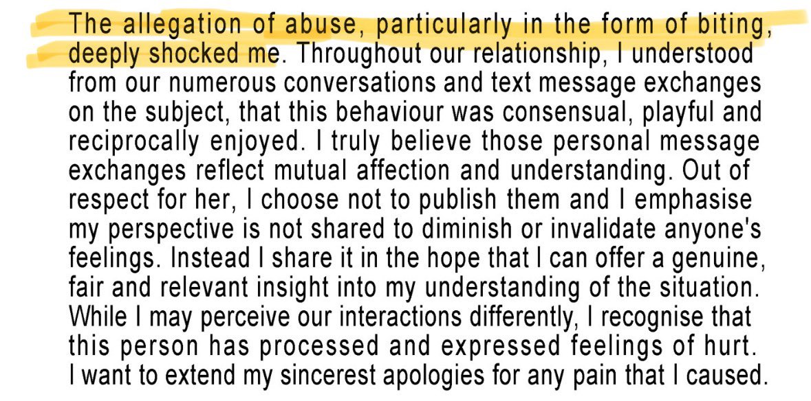 nazboogirl's tweet photo. So for everyone here who only learned to sing and clap at school, here's another note for you to take note of: He clearly rejects the allegations of abuse by saying that the allegations shocked him. Finally understood? 🙄
#WilburSupportSquad https://t.co/tYWAImfLgC