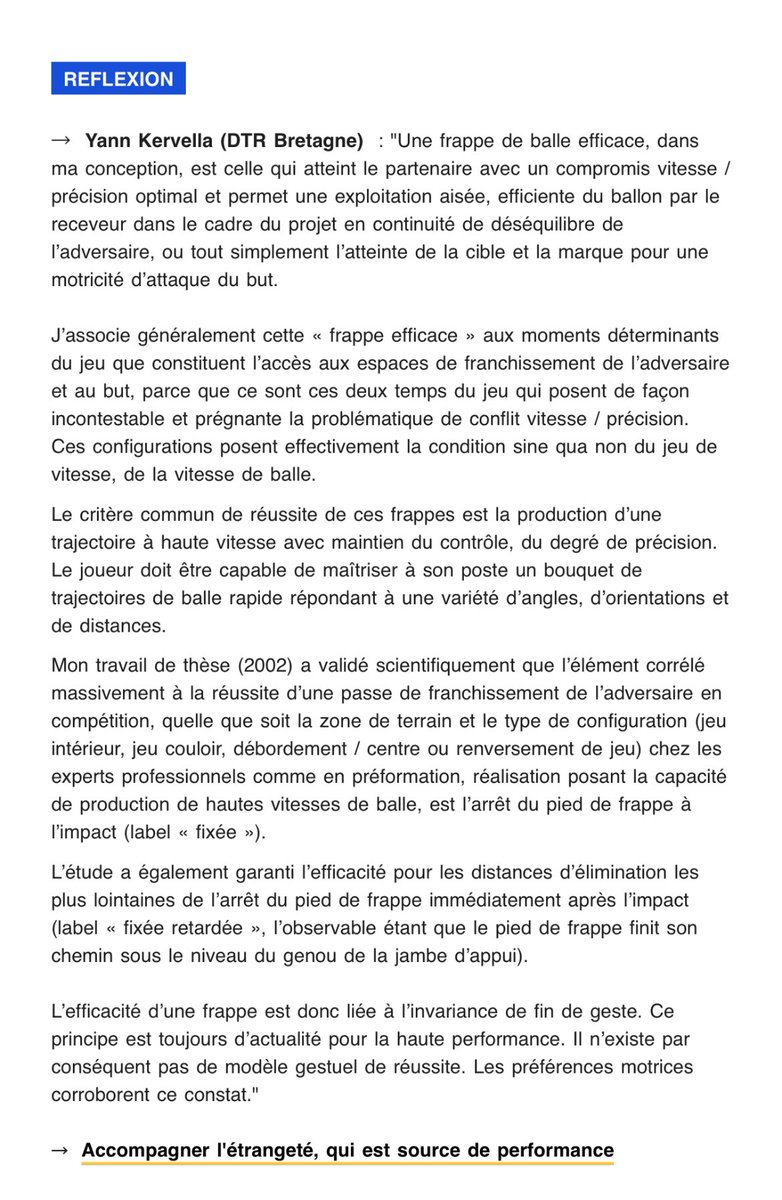 Josslebreton's tweet photo. Qu’est ce qu’une bonne passe ? Une bonne frappe ? 

La réponse ici , merci @nosotrosxp 

👇👇 https://t.co/2PBMAhi7Ju