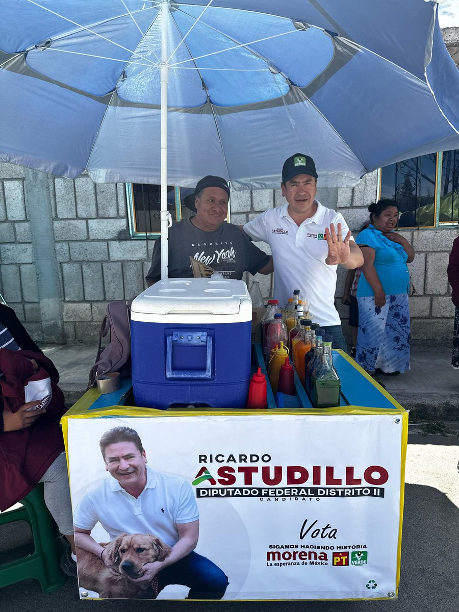astudilloqro's tweet photo. Hoy visitamos 📍Chiteje de Garabato, frontera con Michoacán 🌱para llevar a cada rincón✅ de Amealco nuestras propuestas y escuchar las necesidades de los ciudadanos 🤝🗳️#La4TTambiénEsVerde #visionverde https://t.co/2cvj4i9WsX