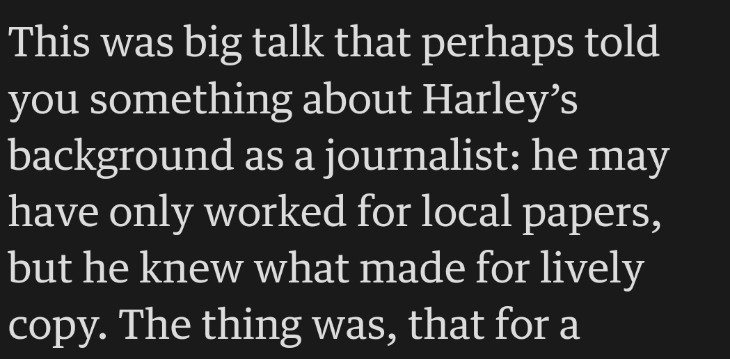 Only local papers...Ouch, from Alexis Petridis Steve Harley obit in The Guardian...