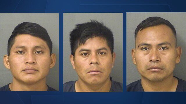 #Breaking News: 3 illegal immigrants have been arrested in Palm Beach county, FL after kidnapping a woman and ra*ing her while filming it. According to the report she was on a walk when one of the men grabbed her and dragged her into a vehicle. The men then pulled over and…