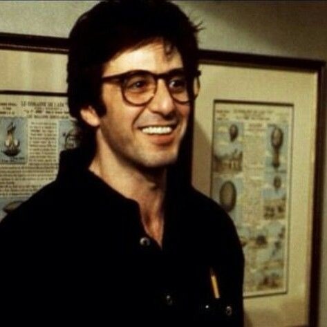 today i give you al pacino with glasses. tomorrow??? who knows