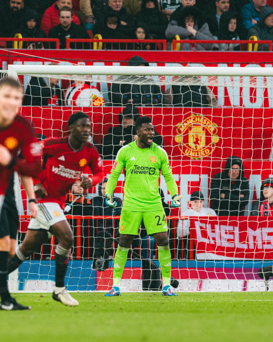 AndreyOnana's tweet photo. We’re Man United and we are never gonna stop. Next stop, Wembley. https://t.co/STcIRmoDUf