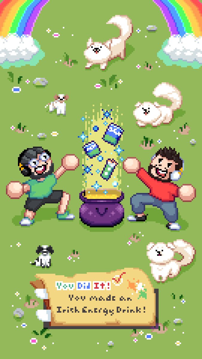 SeaForest480's tweet image. Happy St. Paddy’s Day! 🇮🇪
Support your favorite Irish lads by gettin’ Glitch’s newest collab flavor: Shamrock Soda 🍀🥤✨🍊

Subscribe to the React Channel &amp;amp; use code: REACT for a discount!! 🏷️ 
@DaithiDeNogla @Terroriser @glitchenergyco 
#glitchthesystem