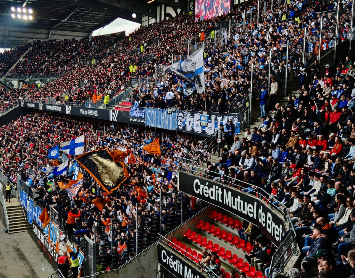 𝗧𝗛𝗥𝗘𝗔𝗗 📸
📆 17.03.2024
🆚️ Stade Rennais FC - Olympique de Marseille
🏟 Roazhon Park
🗺 France 🇨🇵
🏆 Ligue 1
🎟️ 45€
#Groundhopping #SRFCOM