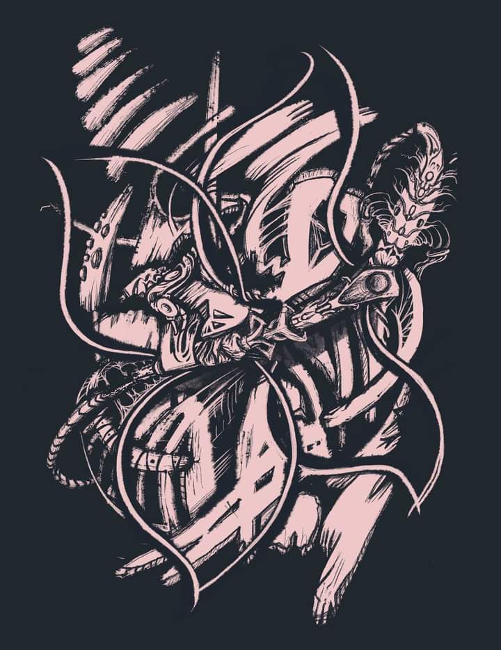 Gn ❤️ 
Peaceful evening to everyone ✨️ 

#salamandra_artworks #digitalart #NFTfam #nftart #illustration #GraphicDesign #psychedelicart