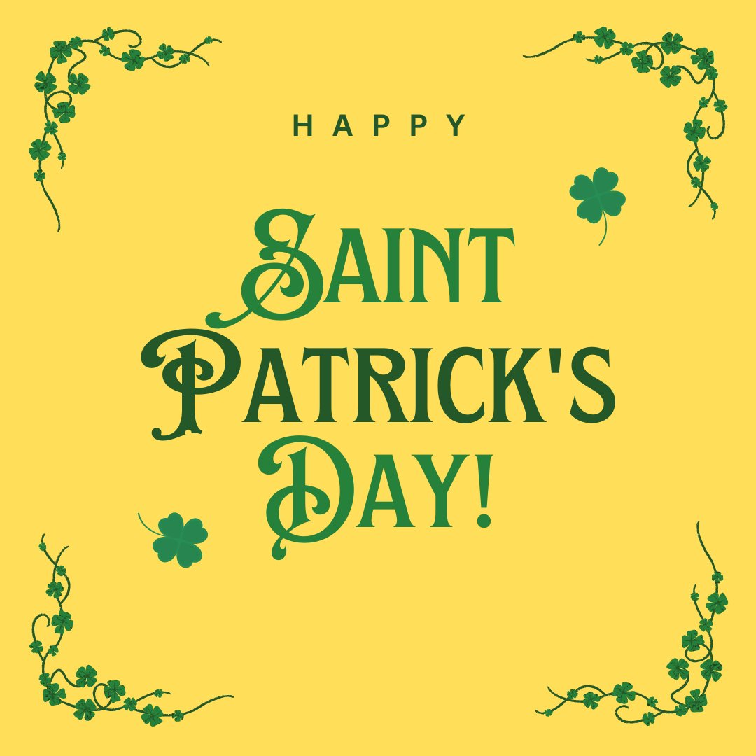 Happy St. Patrick's Day!