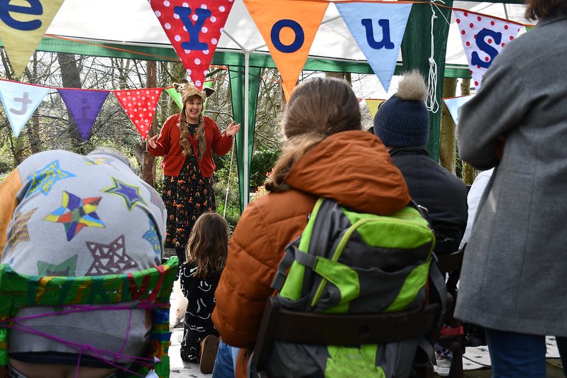 Bernadette Russell (@betterussell) on Twitter photo Thanks <a href="/STWevents/">Spread the Word</a> for a fun day yesterday in brookmill park making a lot of noise, singing, telling tales & learning to fly. Average Saturday 😂😂💚 Thanks <a href="/STWevents/">Spread the Word</a> for a fun day yesterday in brookmill park making a lot of noise, singing, telling tales & learning to fly. Average Saturday 😂😂💚