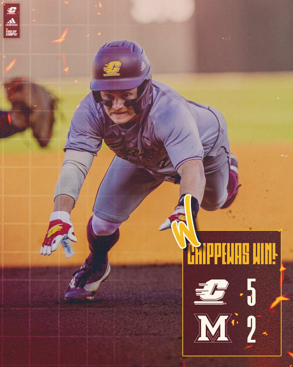 Celebrating St. Patrick's Day with our first MAC WIN! 🍀 #FireUpChips🔥⬆️⚾