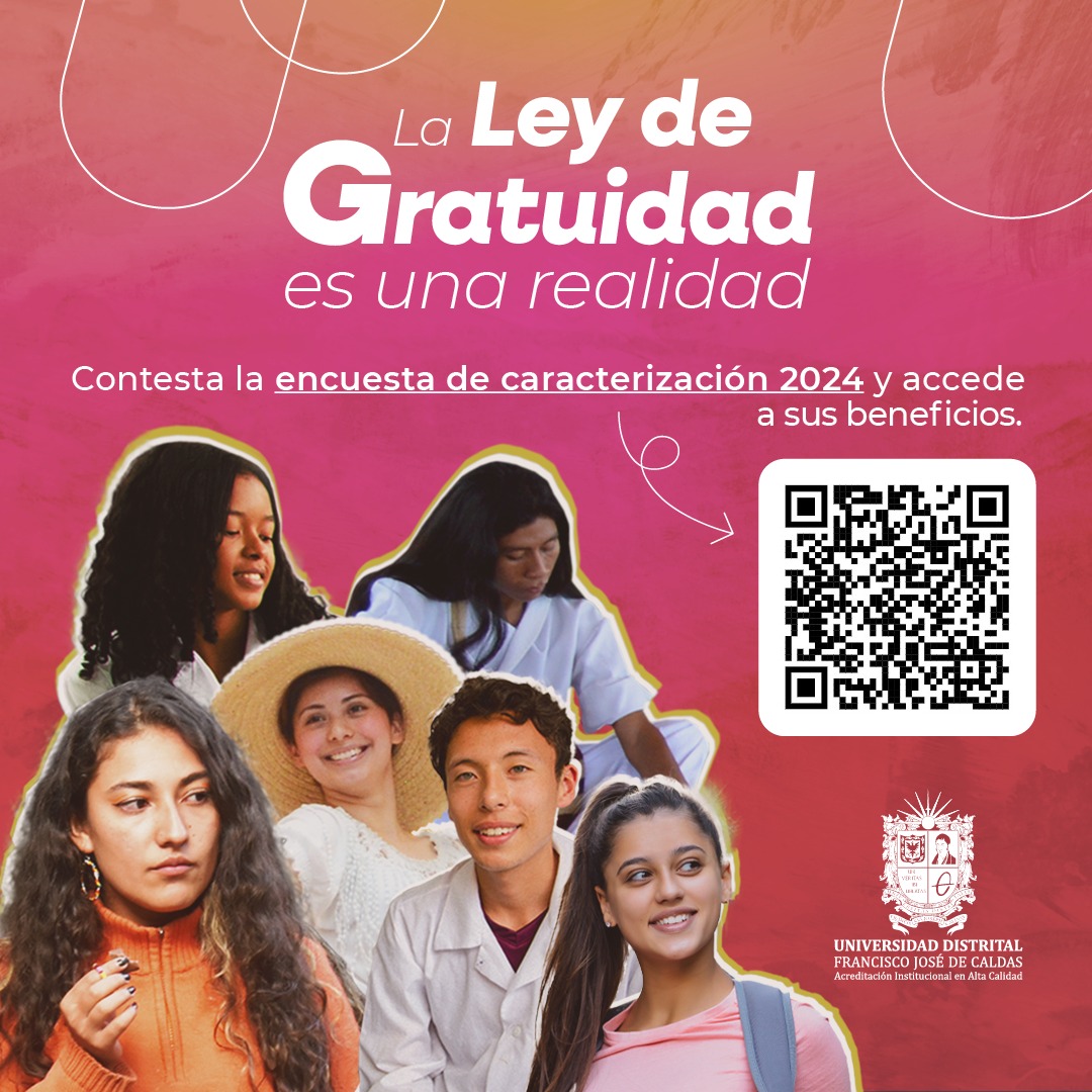 udistrital's tweet photo. 📣 #EstudiantesUD | 🎓Nuestra #UD
Mediante La Ley de Gratuidad para la Educación Superior, está garantizando la ‘Matrícula Cero’ 📚 a los jóvenes en Bogotá

Estudiante de la Distri 

✅Déjanos tus datos escaneando el código QR y sigamos disfrutando de este beneficio 

#SomosUD https://t.co/1Ye9wxTvxX
