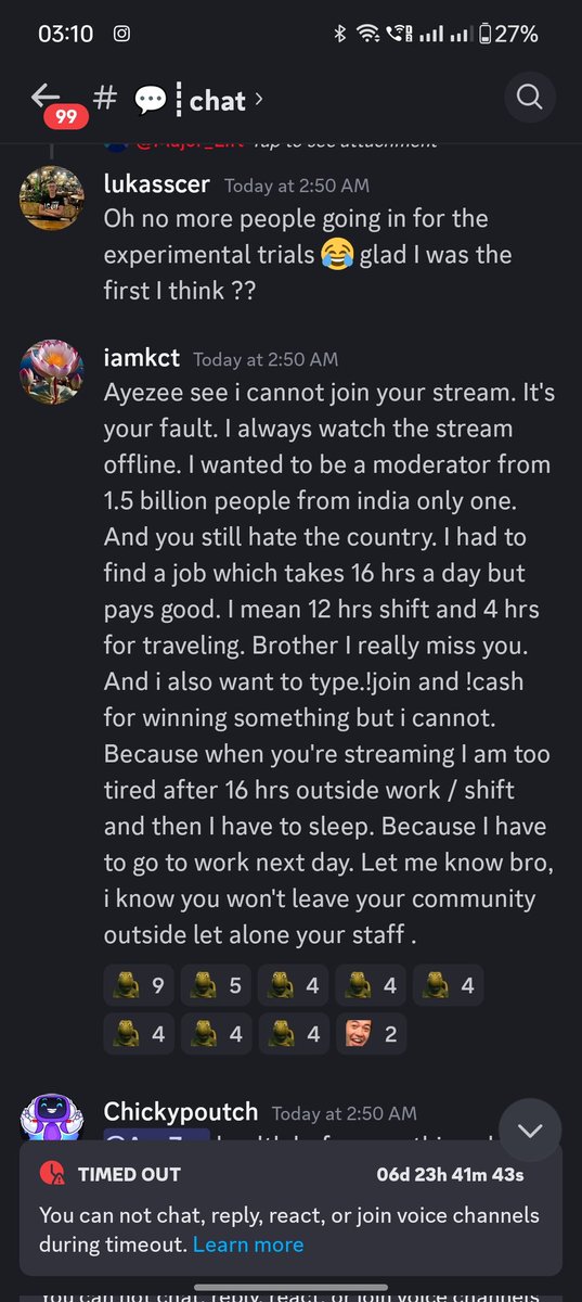 kunal816's tweet photo. @AyeZee @AyeZee can you please check this I have even msged you in Instagram. My discord Id - iamkct . Bro is this ban genuine. Let me know https://t.co/hKAgdXmDOc