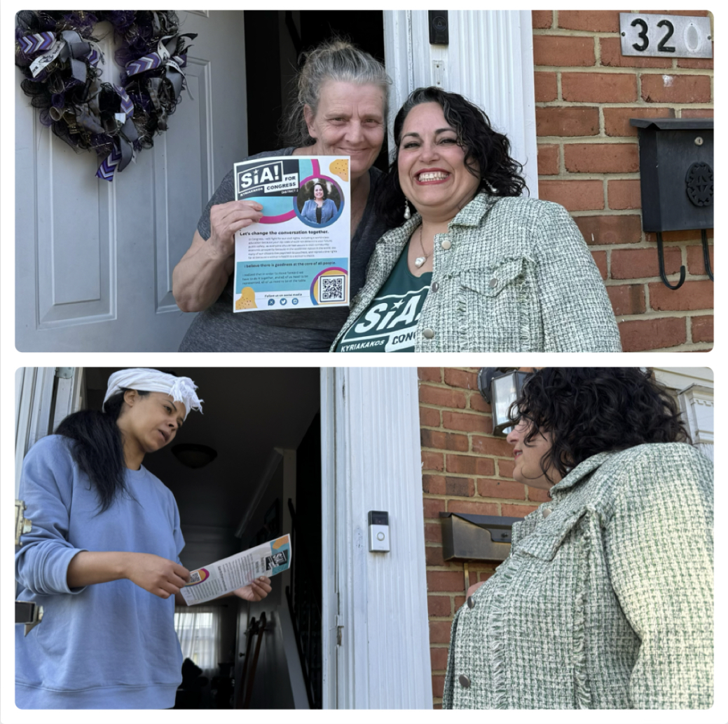 SiaforCongress's tweet photo. Going door-to-door, having important conversations with the people of District 2. This time we were in Cockeysville. Look for us in your neighborhood soon.
https://t.co/1DO5SNGzeA
Donate:
https://t.co/OdeFPPNvn0 https://t.co/1rDpJ78yk2