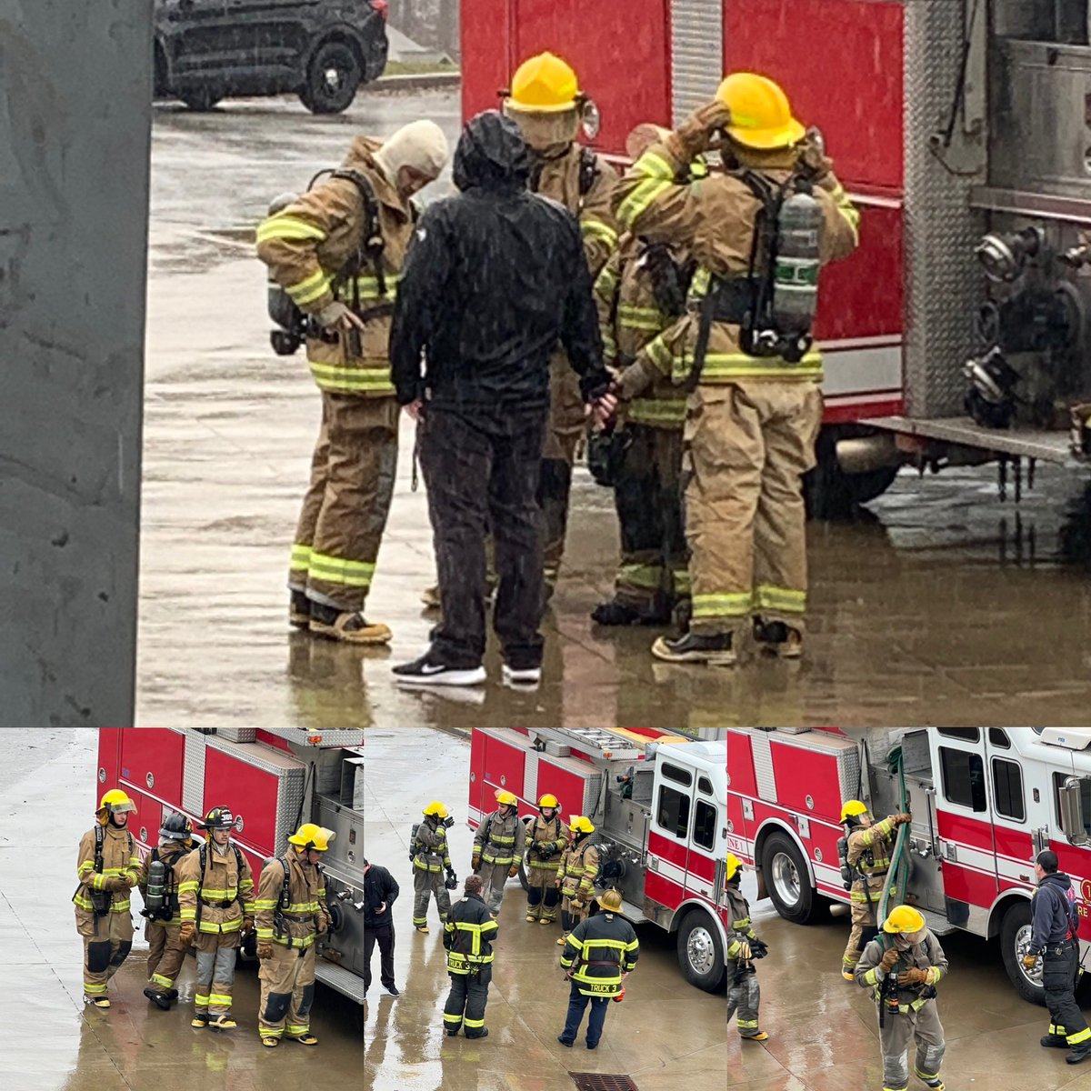 cloverhighcte's tweet photo. At the recent Fire/LOE games in Spartanburg, CHS’s Fire Combat Challenge Team were “on fire” as they led the way by placing 1st and 2nd Place  in multiple events! 🔥🔥🔥👨🏿‍🚒🧑‍🚒👩🏻‍🚒
#blueeaglesready2work ##keepingitreal #firesciencestudents #studentcompetition #cteinsc #futureheroes https://t.co/CWJfVn7MZ8