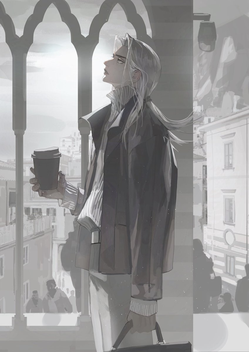 45/100  灰色

#100日チャレンジ
#JJBA  #abbacchio