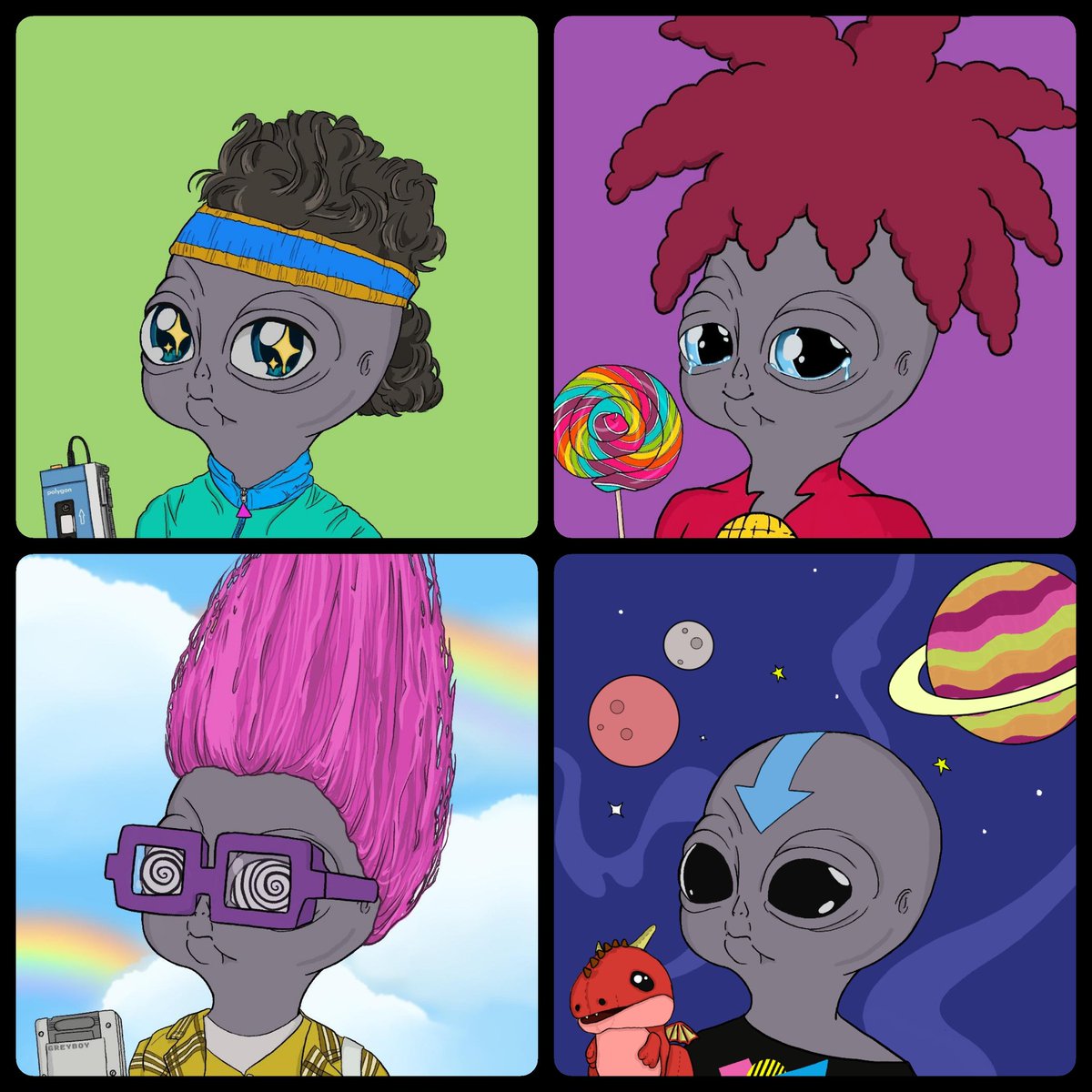 Happy St. Patrick's Day #NFTCommunity!🥳

👽Anyone minting Baby Greys between now and Tuesday 11:59pm EST will get one airdropped FREE!👽

With a little luck🍀 you might mint the 1 of 1 w/$10k bounty!

Mint here 👇
thematicgreys.com/babygreys
(Set gas to aggressive)

#PolygonNFT