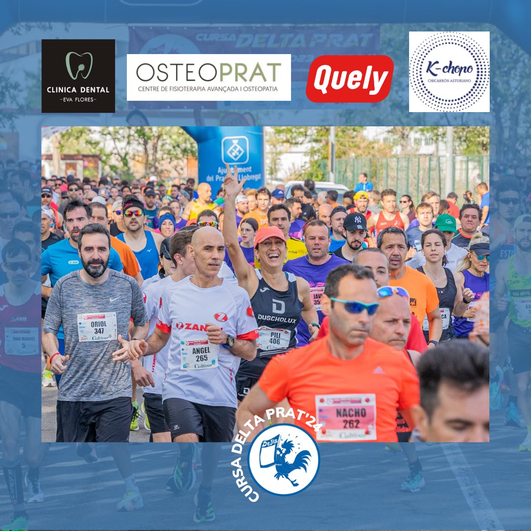 CursaDeltaPrat's tweet photo. Hola runners! Com ha anat el cap de setmana? 🤔 Heu fet algun entrenament emocionant? ⭐️
Si encara no estàs inscrit o inscrita apunta’t al nostre web 👉 https://t.co/0I3MxNDBWz
#cursadeltaprat24 #runners #running #esport #elprat #5k #10km #cursesinfantils https://t.co/FHjxOgoZ5L