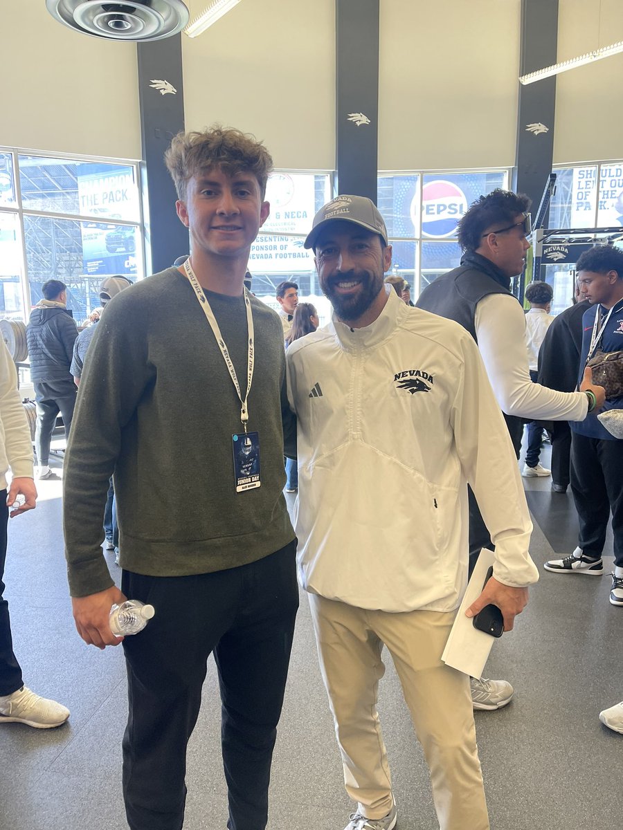 Had a great time at UNR Junior Day! Thank you for the invite. @CoachChoateFB @IoaneNoQuestion @CoachGilbertson @FL_Ftball