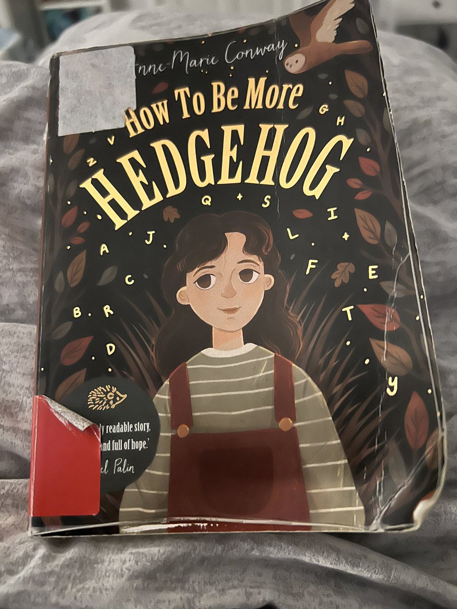 Just finished my Sunday read, How to be more Hedgehog by @amconway_author A really beautiful children’s books, ideal for KS2. Definitely one I’d recommend to lots of children at school especially those who need to ‘find their brave.’ Reminded me of Glitter Boy by @MrEagletonIan