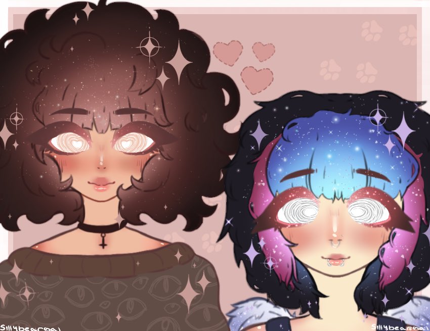 sillybeargal's tweet photo. @sogolzmr just drew these !! :3 https://t.co/wLwbNlynU8