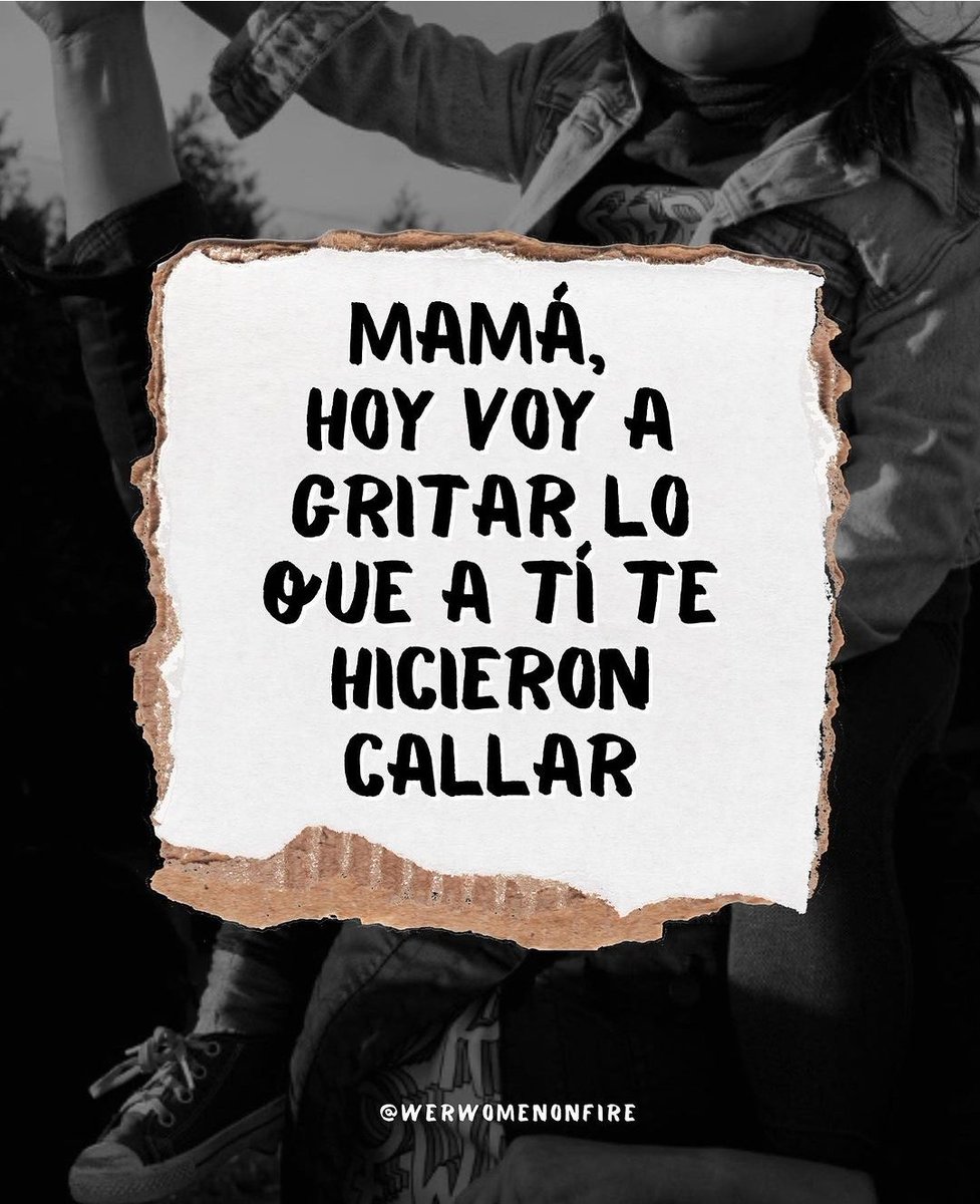 💜✊🏽Por todas las madres que siguen buscando a sus hijos y por todas las madres a las que se los han robado.
Hoy, mañana y siempre estaremos ahí para exigir que la verdad sea oficialmente reconocida, que la memoria colectiva viva y que surja la reparación para todas las víctimas