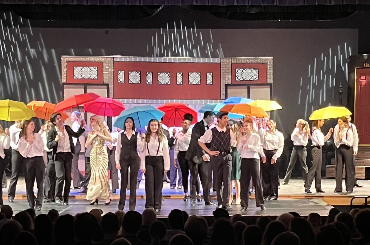 They were Singin in the Rain this weekend & we were all happy again! Congratulations to the players and everyone behind the scenes for the 2024 musical! It was a huge success! 🎭