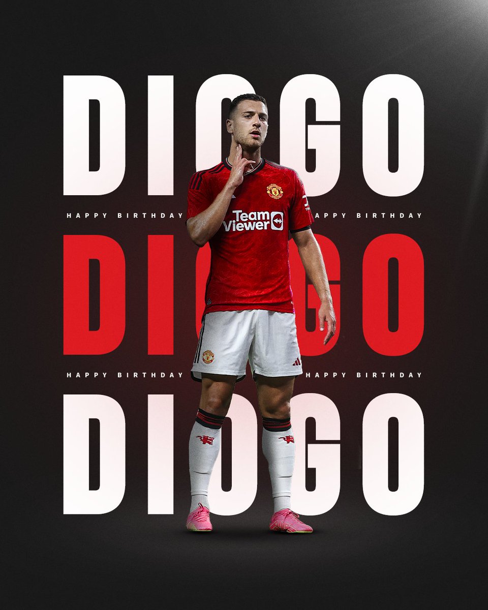 Happy birthday to you, @DalotDiogo 🎈🎂 Hopefully you're able to rest up after an exhausting cup tie yesterday! 🤞 #MUFC